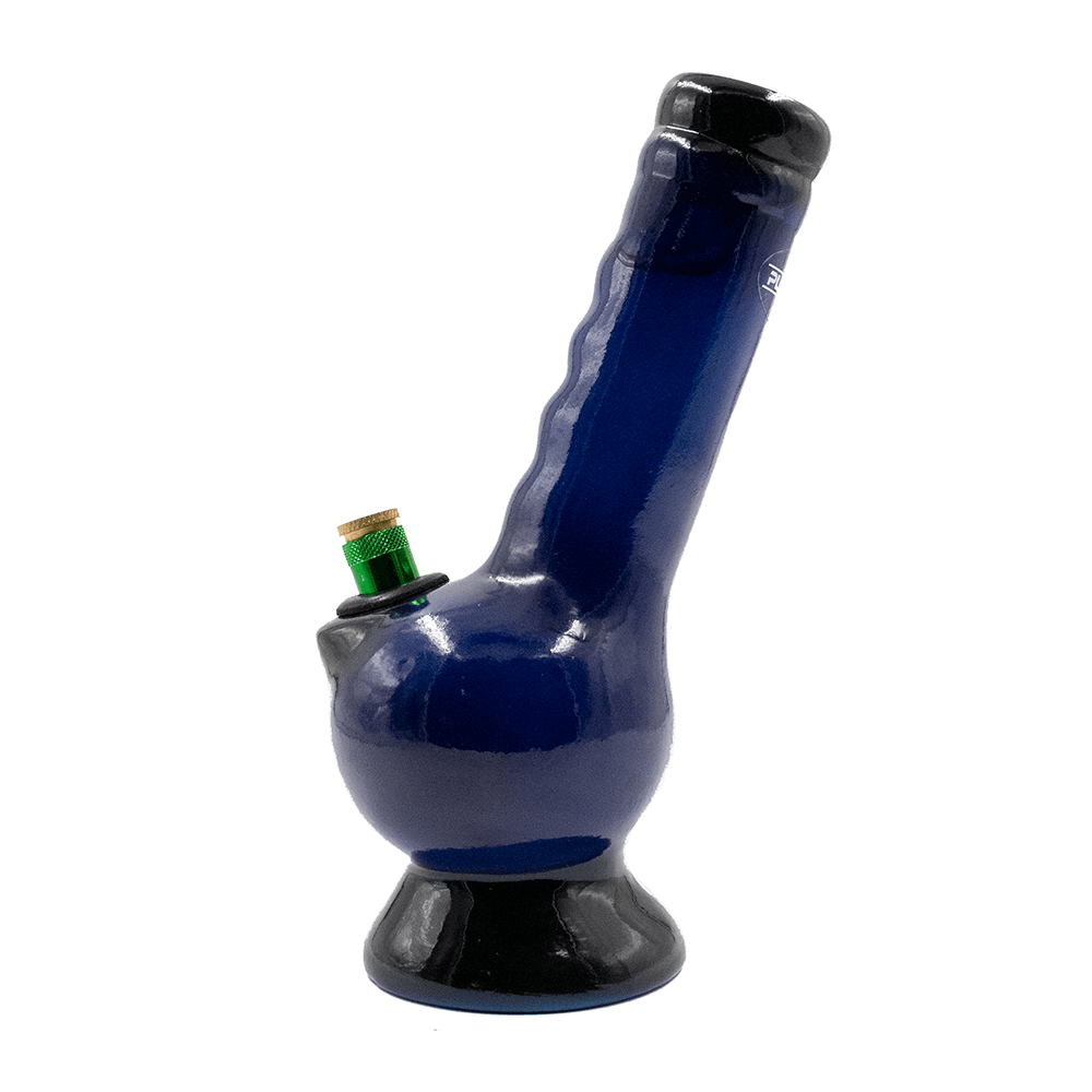 Bubble Ceramic Bong - Dark Blue The Bong Shop
