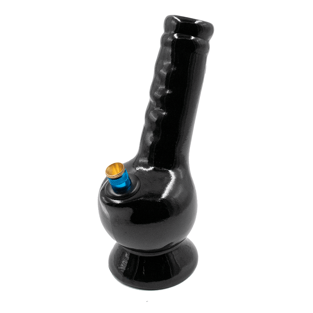 Bubble Ceramic Bong - Black The Bong Shop