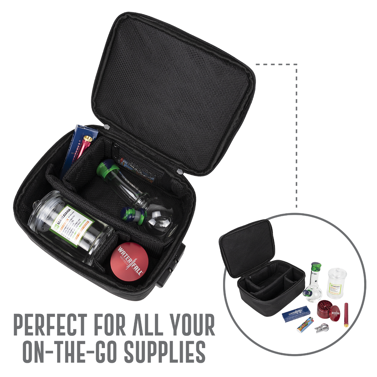 Smellproof & Lockable DL Case DL Bags