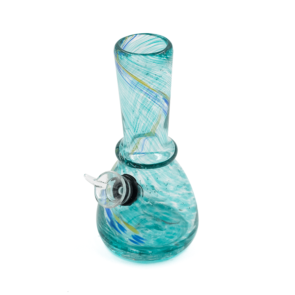 PLANET X FANTASY SERIES VOL 1 - NYMPH - TEAL - GLASS MINI BONG Planet X