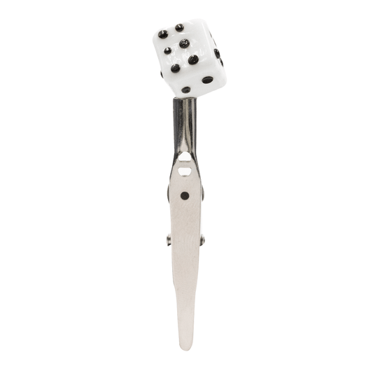 Roach Clip - Dice Glass The Bong Shop