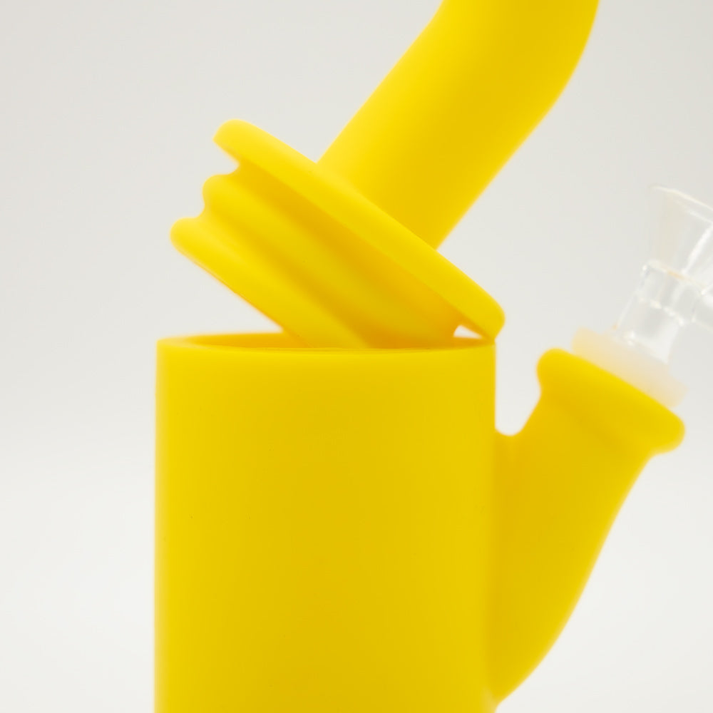 Fuel Up Silicone Bong - Yellow The Bong Shop