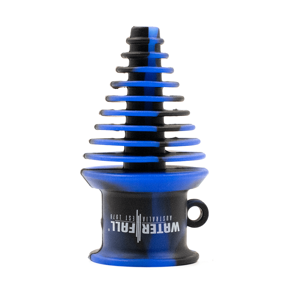 Gobdom Silicone Mouthpiece - Blue/Black Waterfall