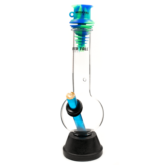 Gobdom Silicone Mouthpiece - Blue/Green Waterfall