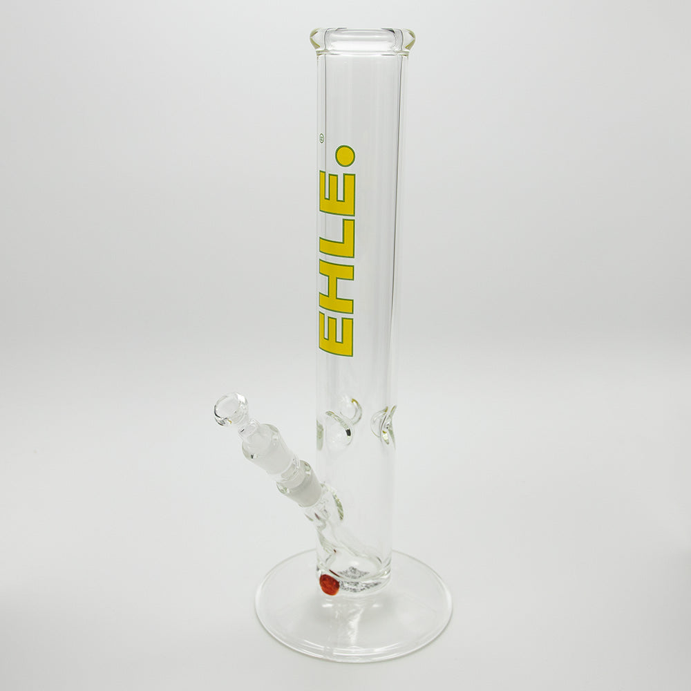 EHLE - Ice Cylinder Glass Bong - Yellow EHLE