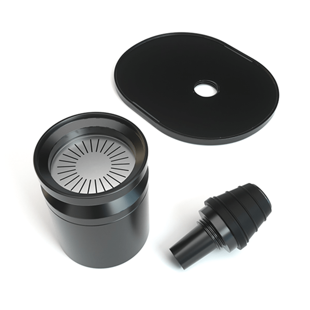 GLASS PIPE - STUNDENGLASS BLACK Stündenglass