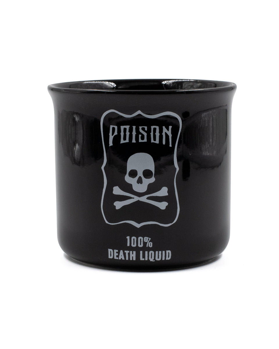 Poison 100% Death Liquid Black Mug Wake 'n' Bake
