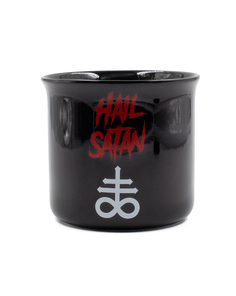 Hail Satan Black Mug Wake 'n' Bake