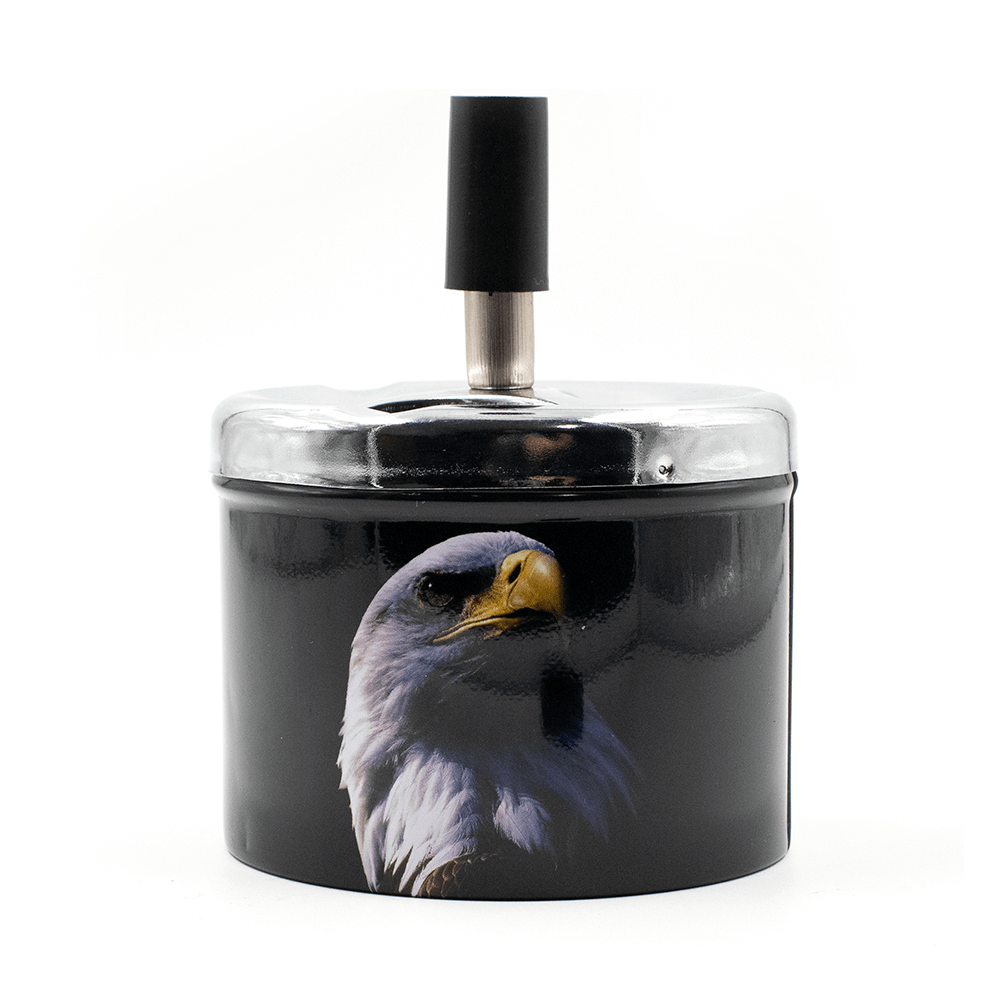 ASHTRAY - EAGLE SPINNING TRAY 9.3CM The Bong Shop