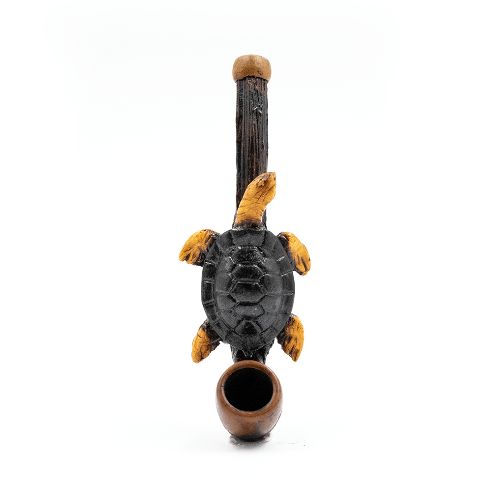 PIPE - SEA TURTLE HAND CRAFTED 12cm The Bong Shop