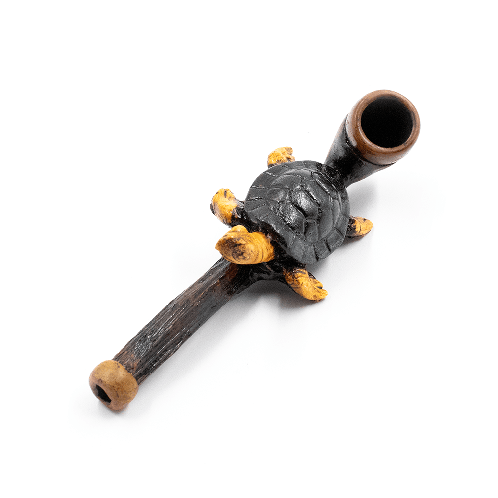 PIPE - SEA TURTLE HAND CRAFTED 12cm The Bong Shop