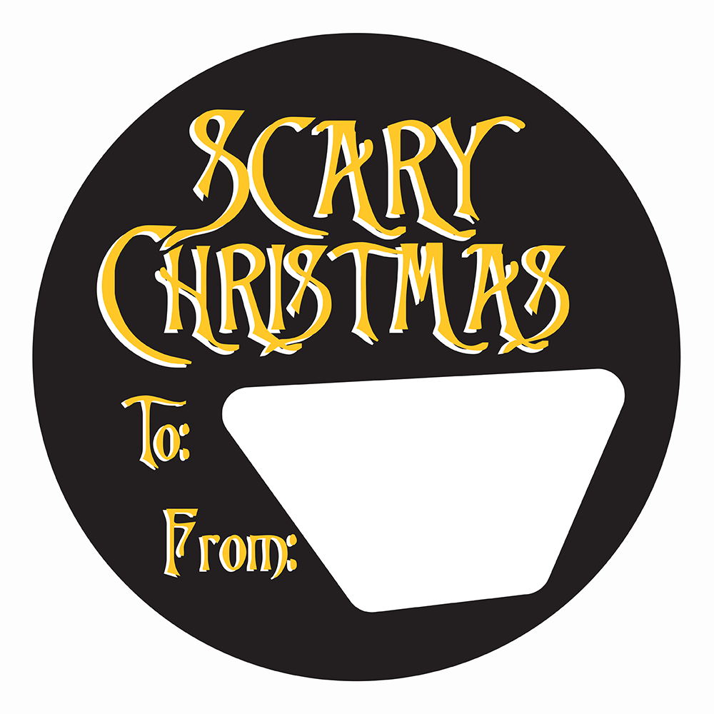 WAKE 'N' BAKE | 24 PACK OF SATANIC XMAS STICKERS Wake 'n' Bake