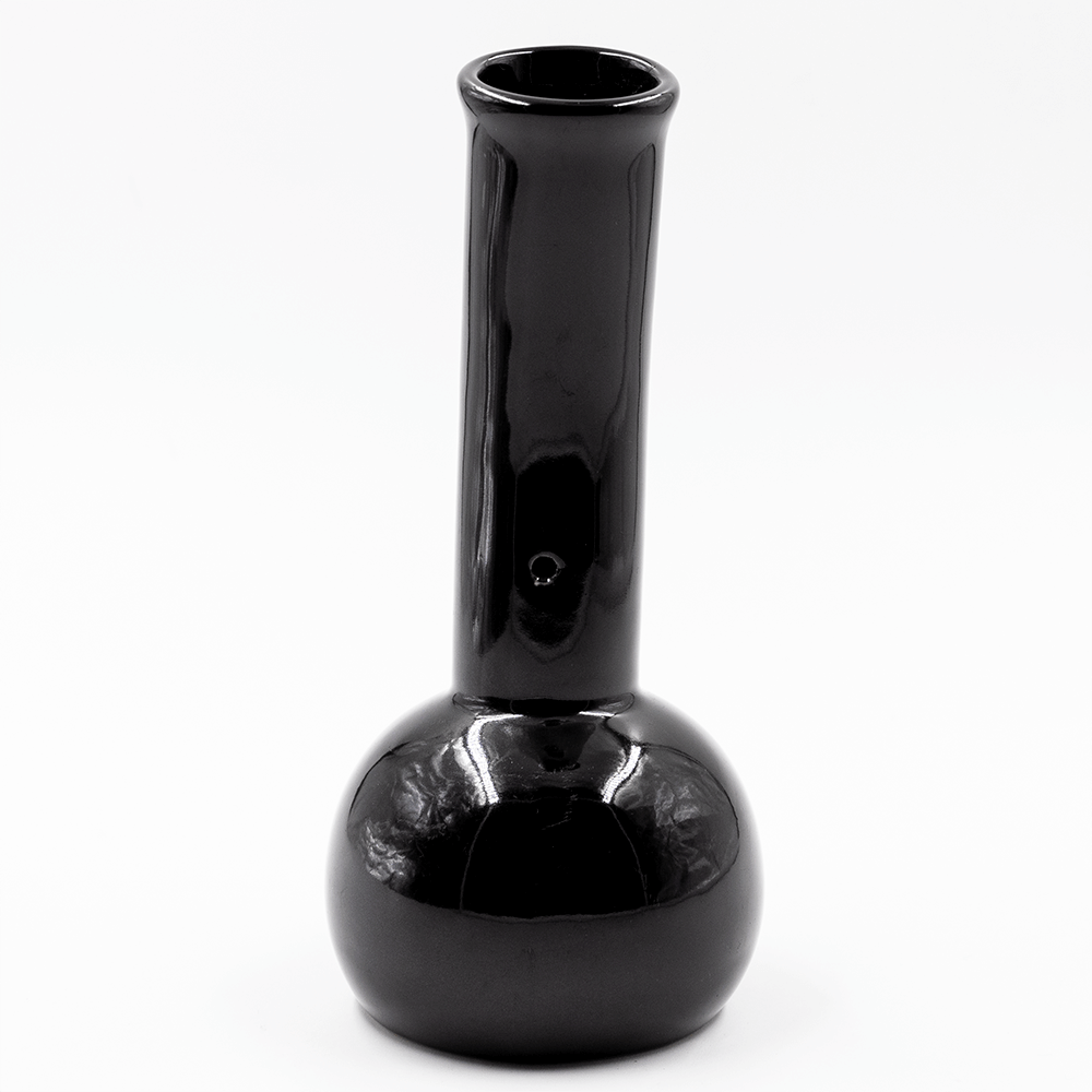 Hemisphere Ceramic Bong - Black Waterfall
