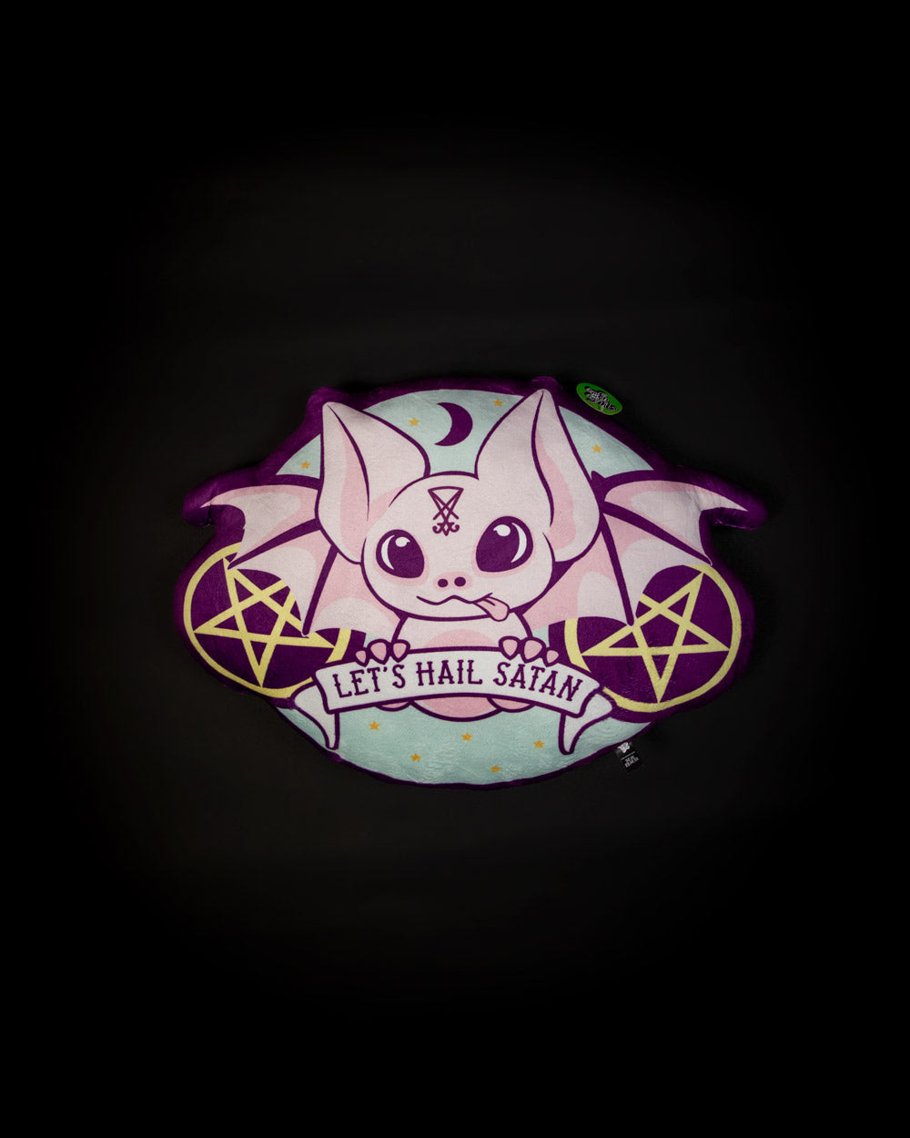 PILLOW - PINK PIGBAT 60cm WAKE N BAKE Wake 'n' Bake