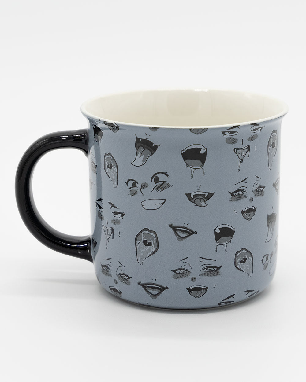 Ahegao Grey Mug Wake 'n' Bake