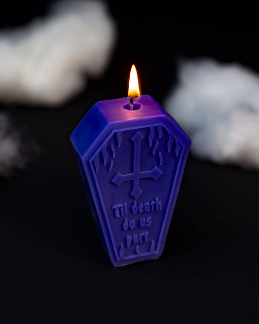 Coffin Candle Wake 'n' Bake