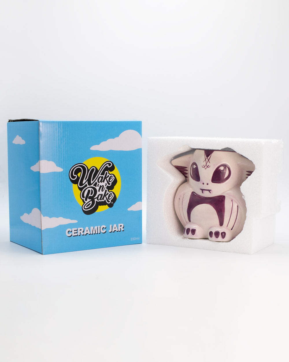 Purple Bat Buddy Jar Wake 'n' Bake