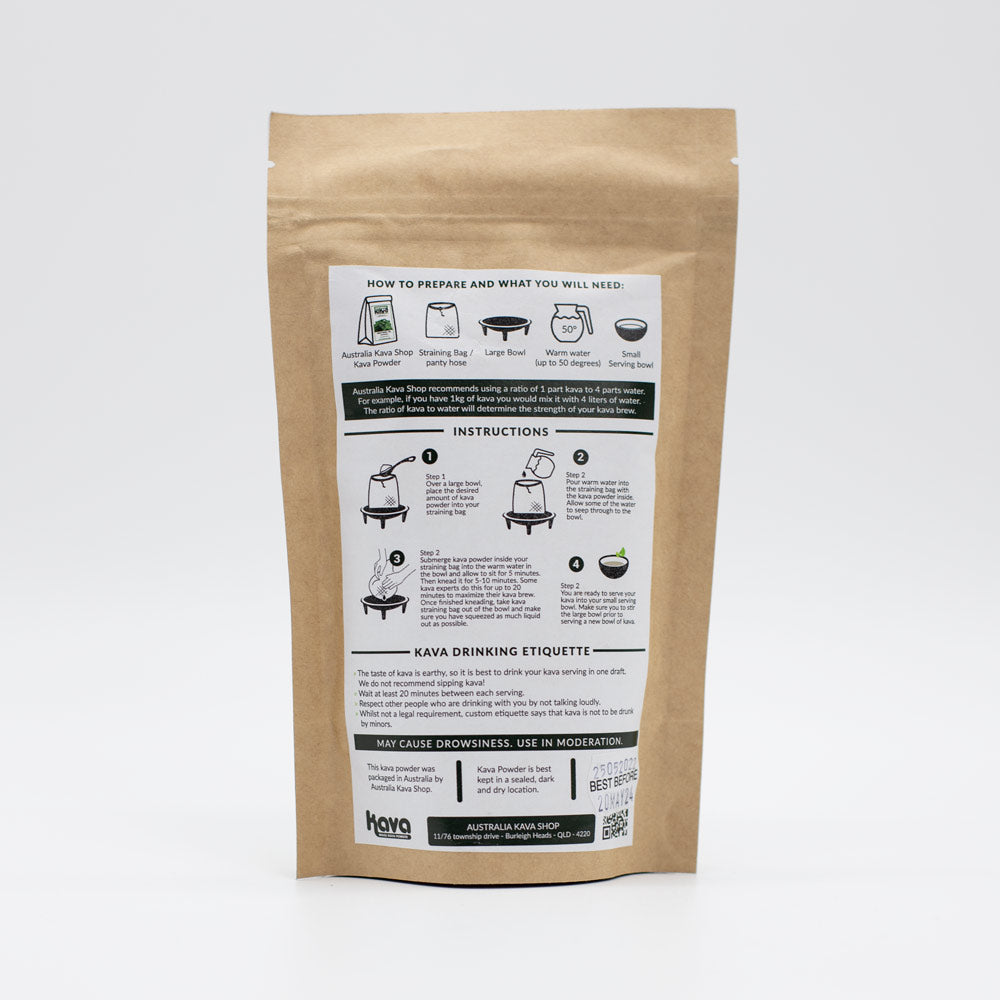 KAVA WAKA PREMIUM - 100GM The Bong Shop