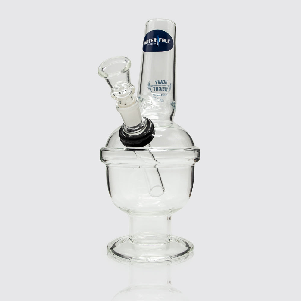 Pulsar Glass Bong - Clear Waterfall
