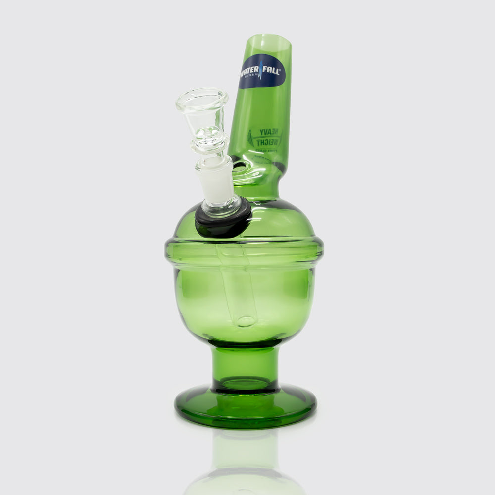 Pulsar Glass Bong - Green Waterfall
