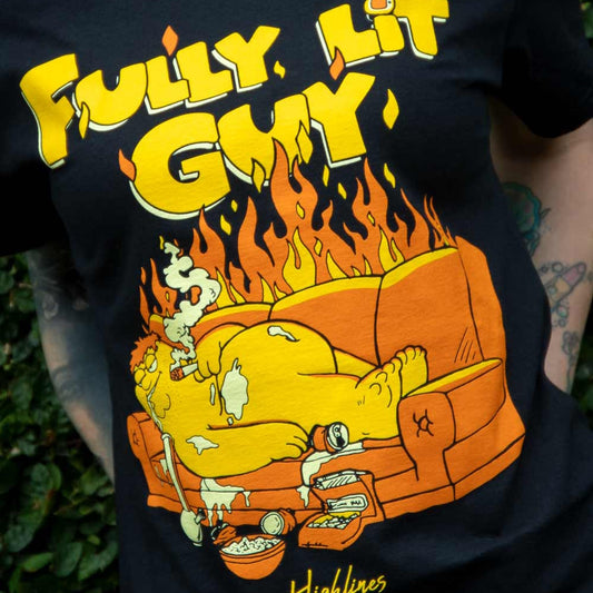 Fully Lit Guy T-Shirt Highlines