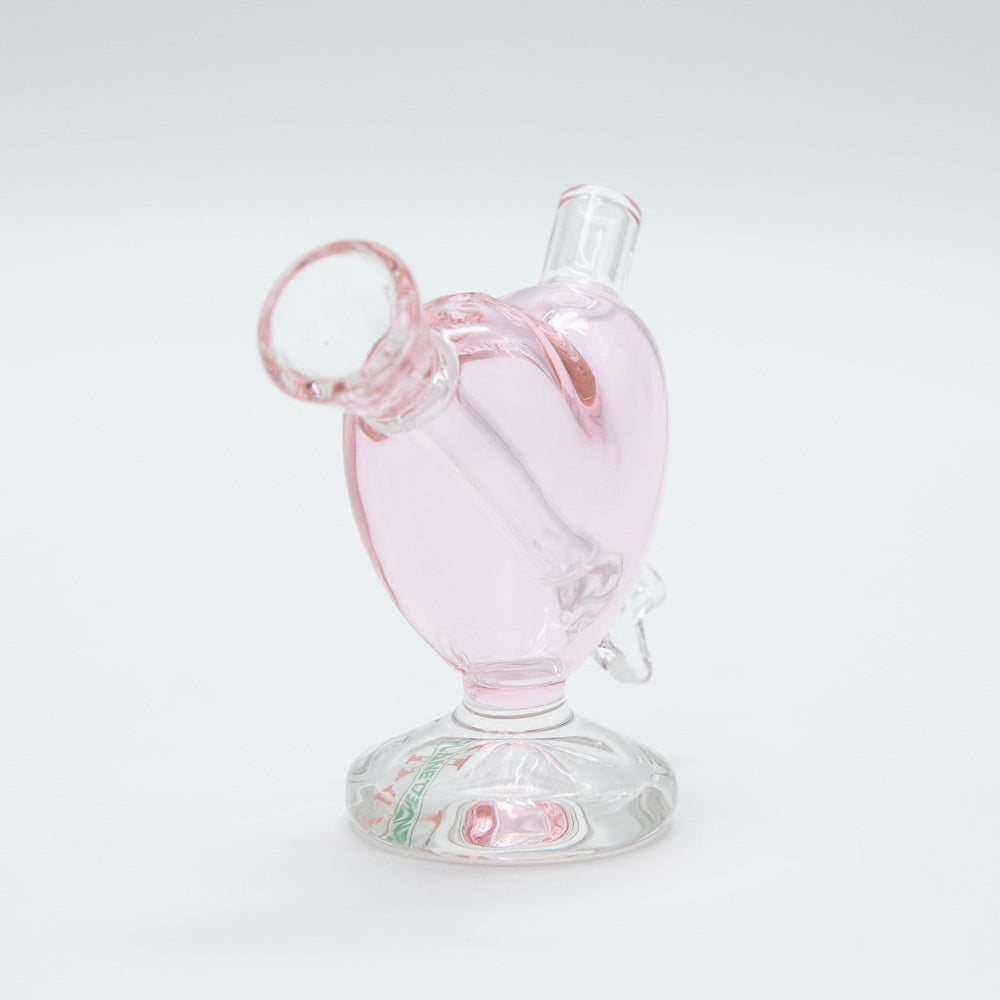 Cupids Heart-Shaped Pink Bubbler Planet X