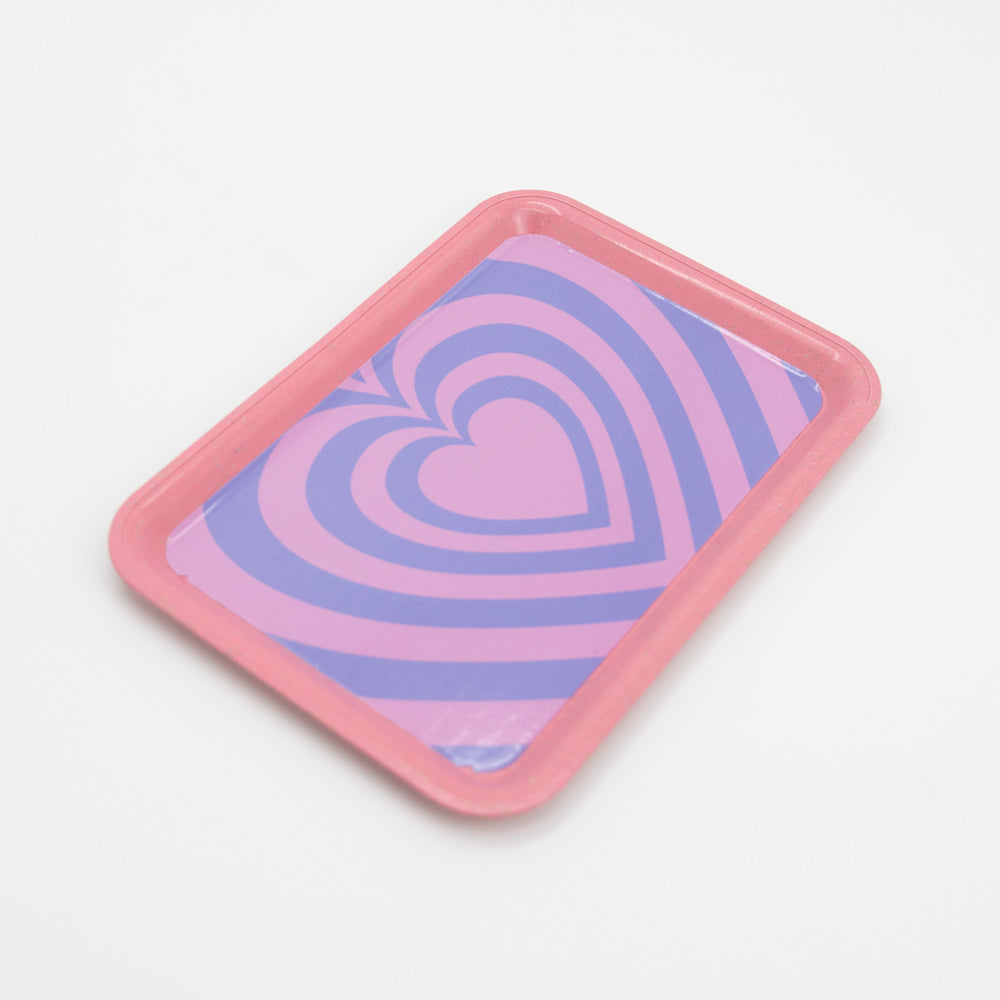 Purple Hearts Rolling Tray Planet X
