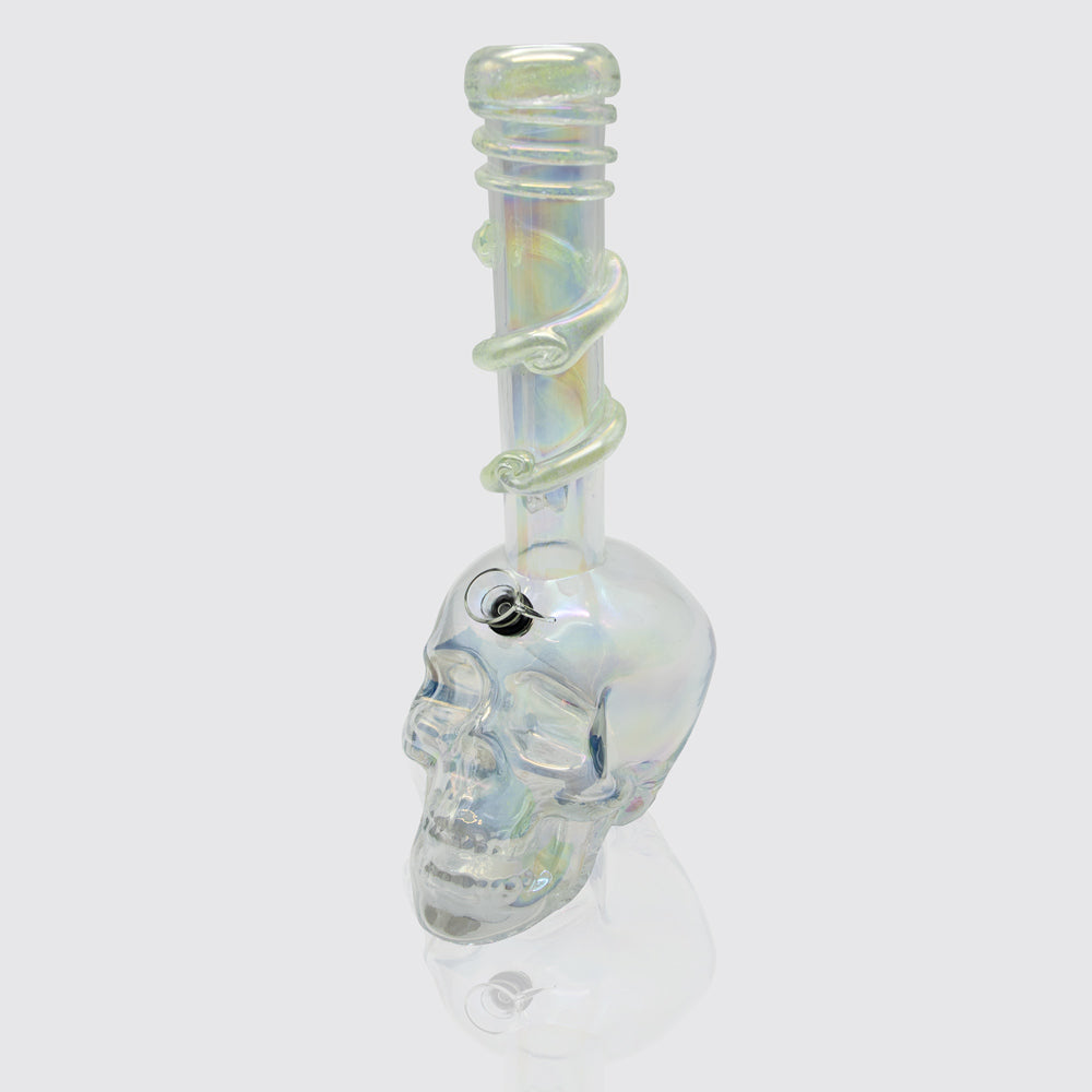 Death Skull Bong - White Planet X
