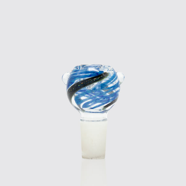 Inside Out Glass Cone - Blue (18mm) The Bong Shop