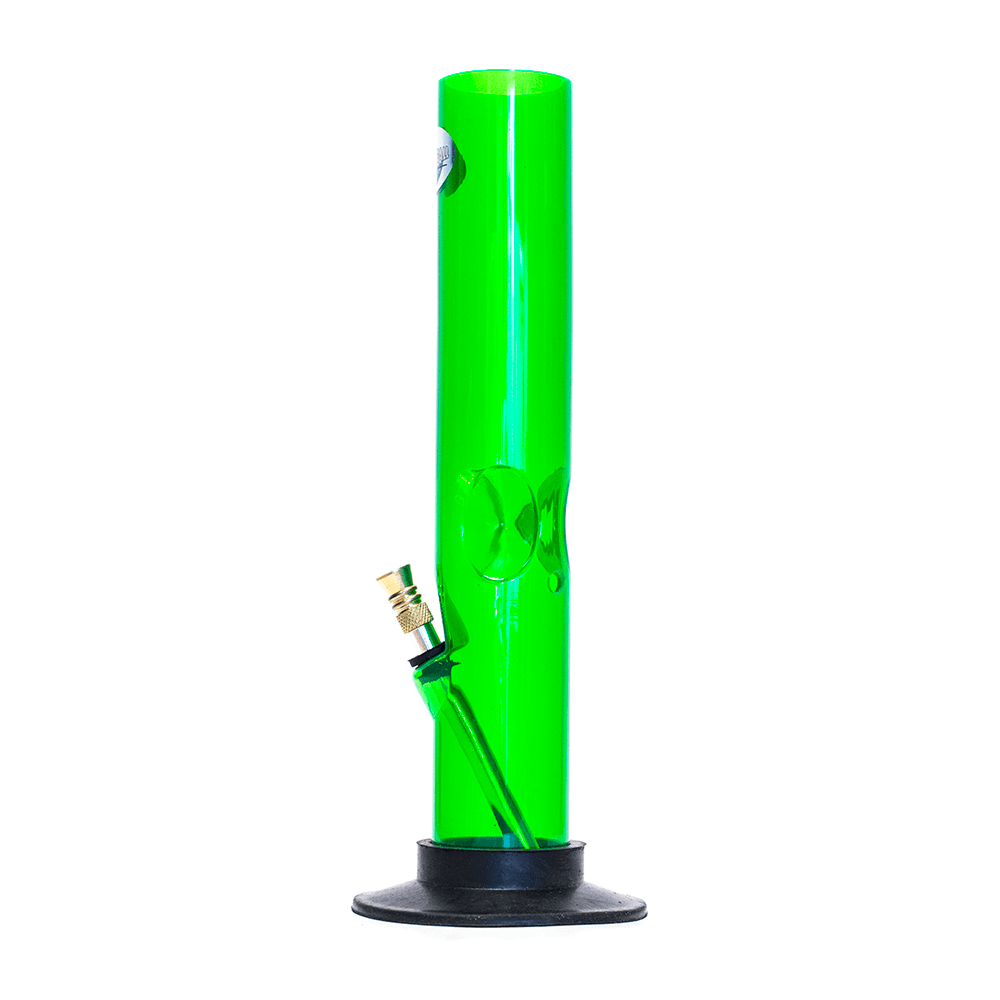 Acrylic Ice Bong - Green Waterfall