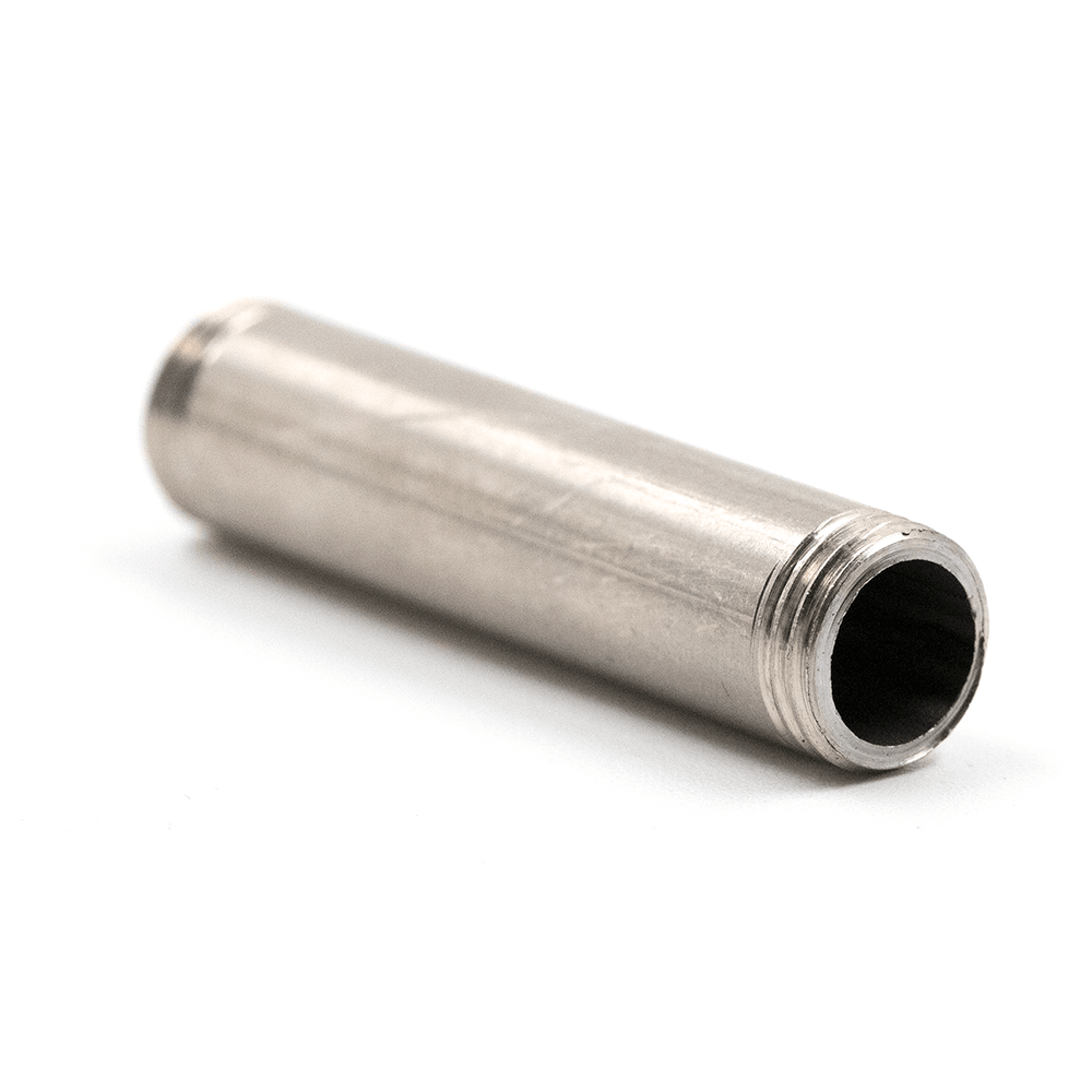 4cm STAINLESS STEEL STEM DOUBLE THREAD The Bong Shop