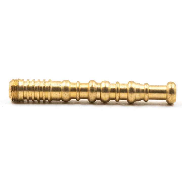 Small Brass Ornate Stem (2 Piece) The Bong Shop