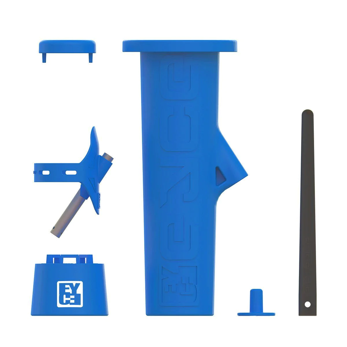 EYCE Mold 2.0 Reusable Silicone Ice Bong Mold - Blue EYCE