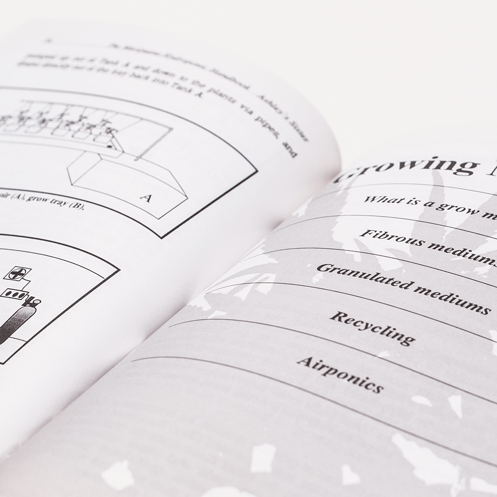Marijuana Hydroponic Handbook The Bong Shop