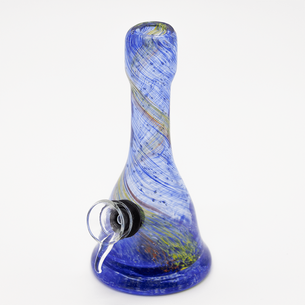 Luminance Mini Glass Bong - Blue Planet X