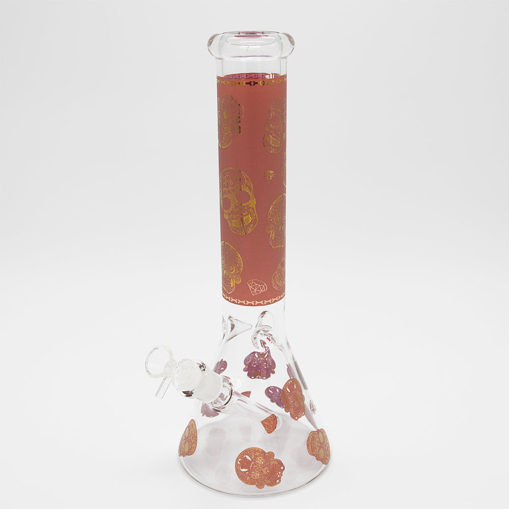 Sugar Skull Glass Bong - Red Planet X