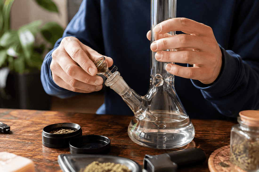 how to set up a bong