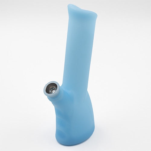 Gripper Glow Silicone Bong - Blue Planet X