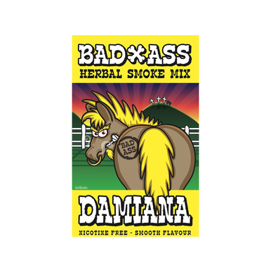 BAD-ASS DAMIANA HERBAL SMOKE MIX The Bong Shop