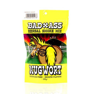 BAD-ASS MUGWORT HERBAL SMOKE MIX 20G The Bong Shop