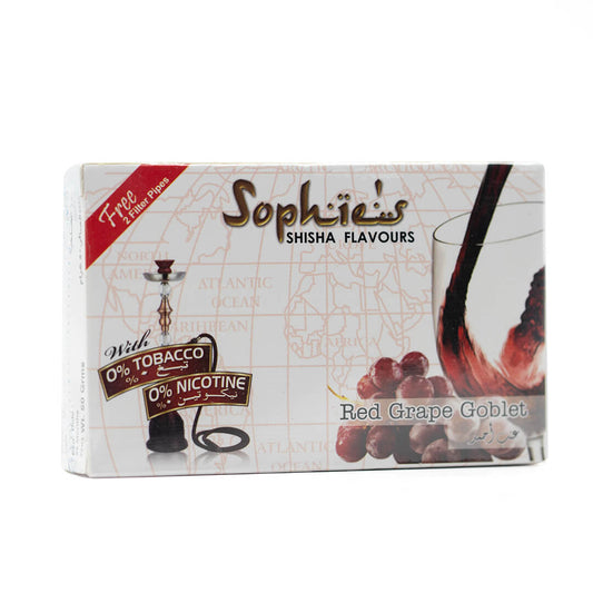 Sophie's Tobacco Free Molasses Red Grape Goblet Flavour