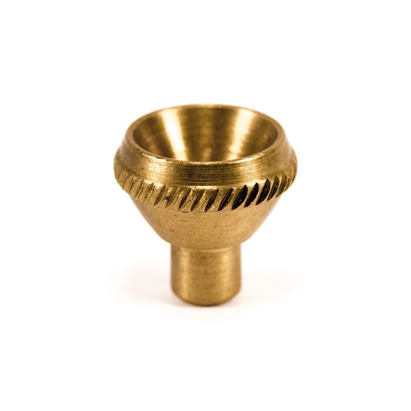 MEDIUM BRASS POP IN CONE The Bong Shop