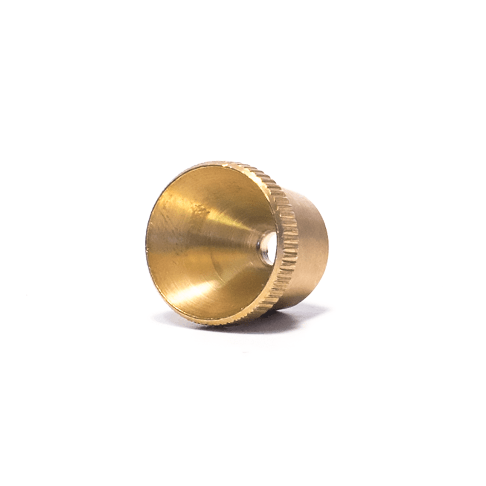 Small Brass Bonza Cone The Bong Shop