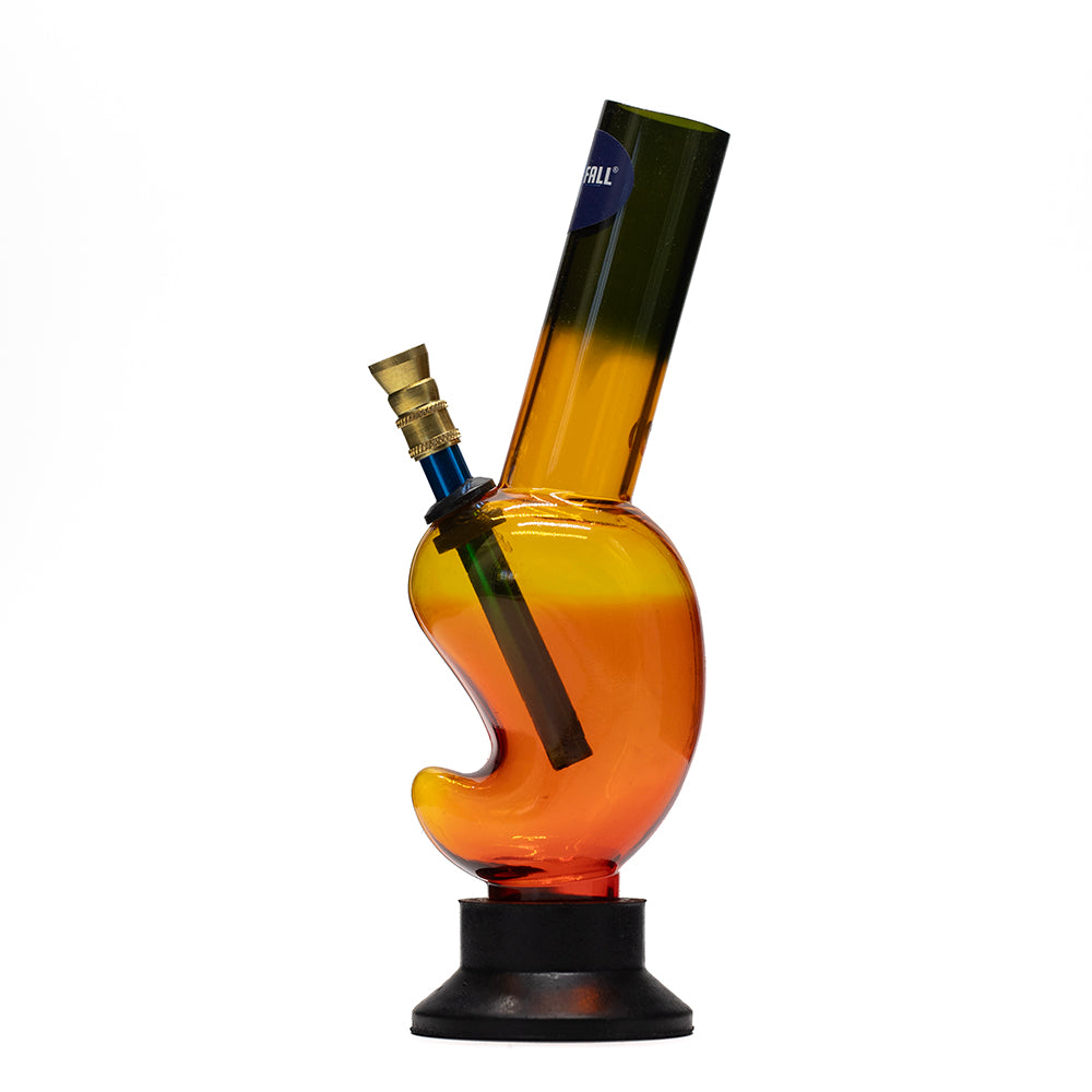 Acrylic Mango Bong - Rasta