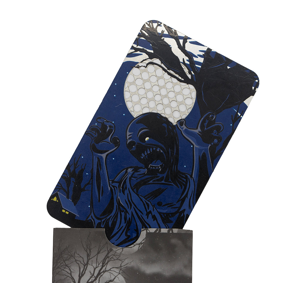Metal Card Grinder - Mightnight Zombie