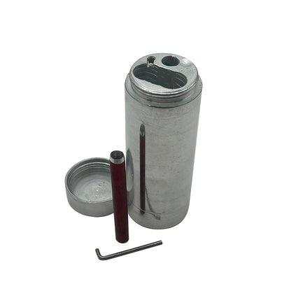 Versatile Companion: 3-in-1 Pipe, Grinder, and Stash - The Ultimate All-in-One Solution!