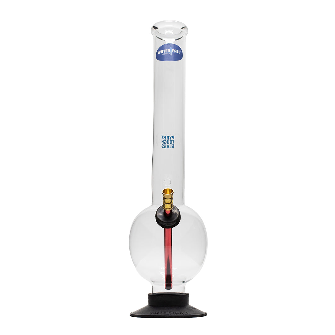 Waterfall Dominator Glass Bong with Chamber