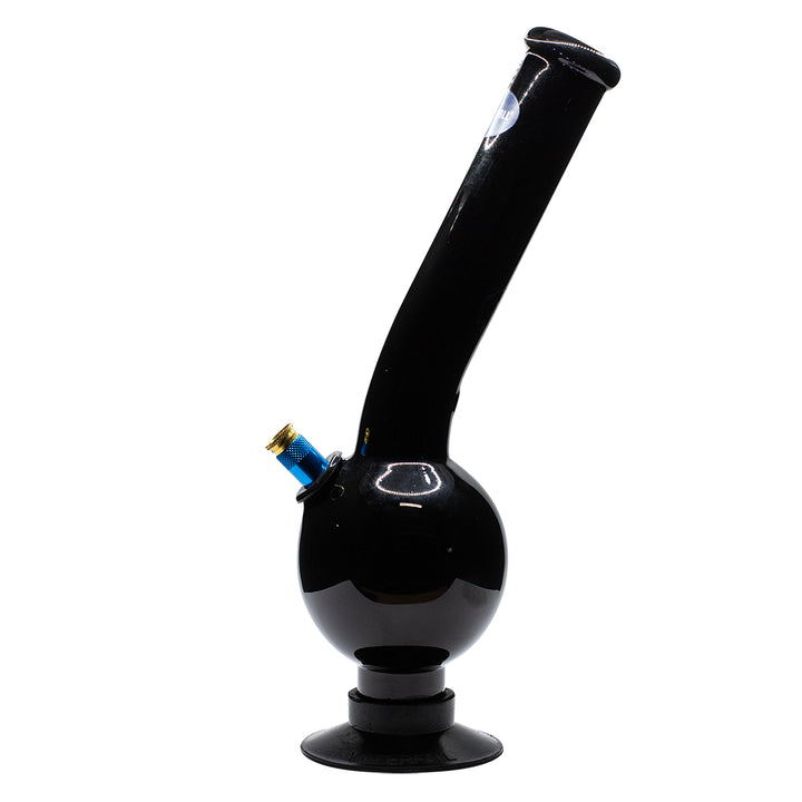 Eliminator Glass Bong - Black Waterfall