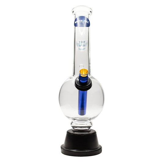 Heavy Weight Zap Glass Bong Waterfall