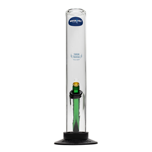 Waterfall Heavy Weight Zonk Glass Bong (5mm Thick Glass)